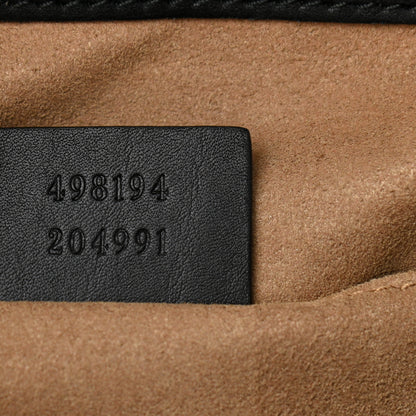 Gucci GG Supreme Monogram Calfskin Padlock Backpack Beige Cuir Black 7 of 12