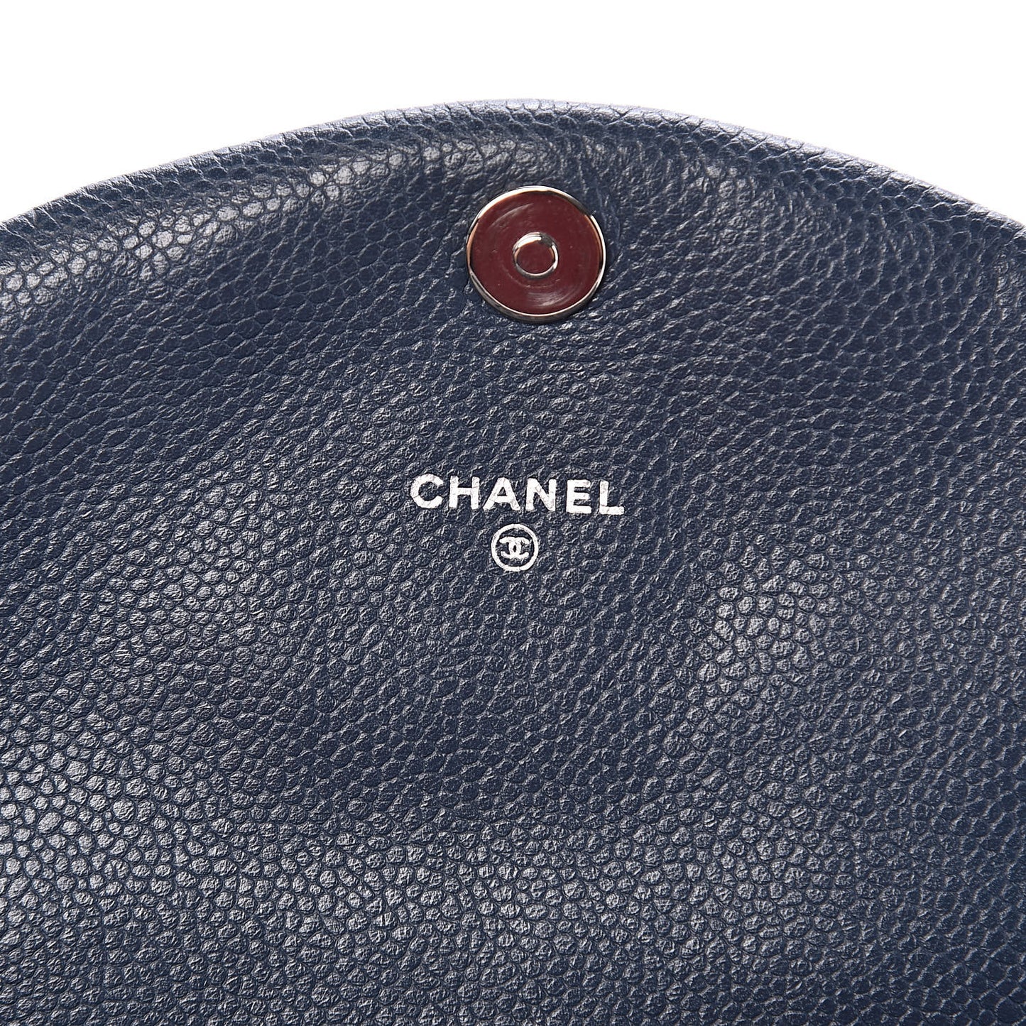 Caviar Half Moon Wallet On Chain WOC Blue