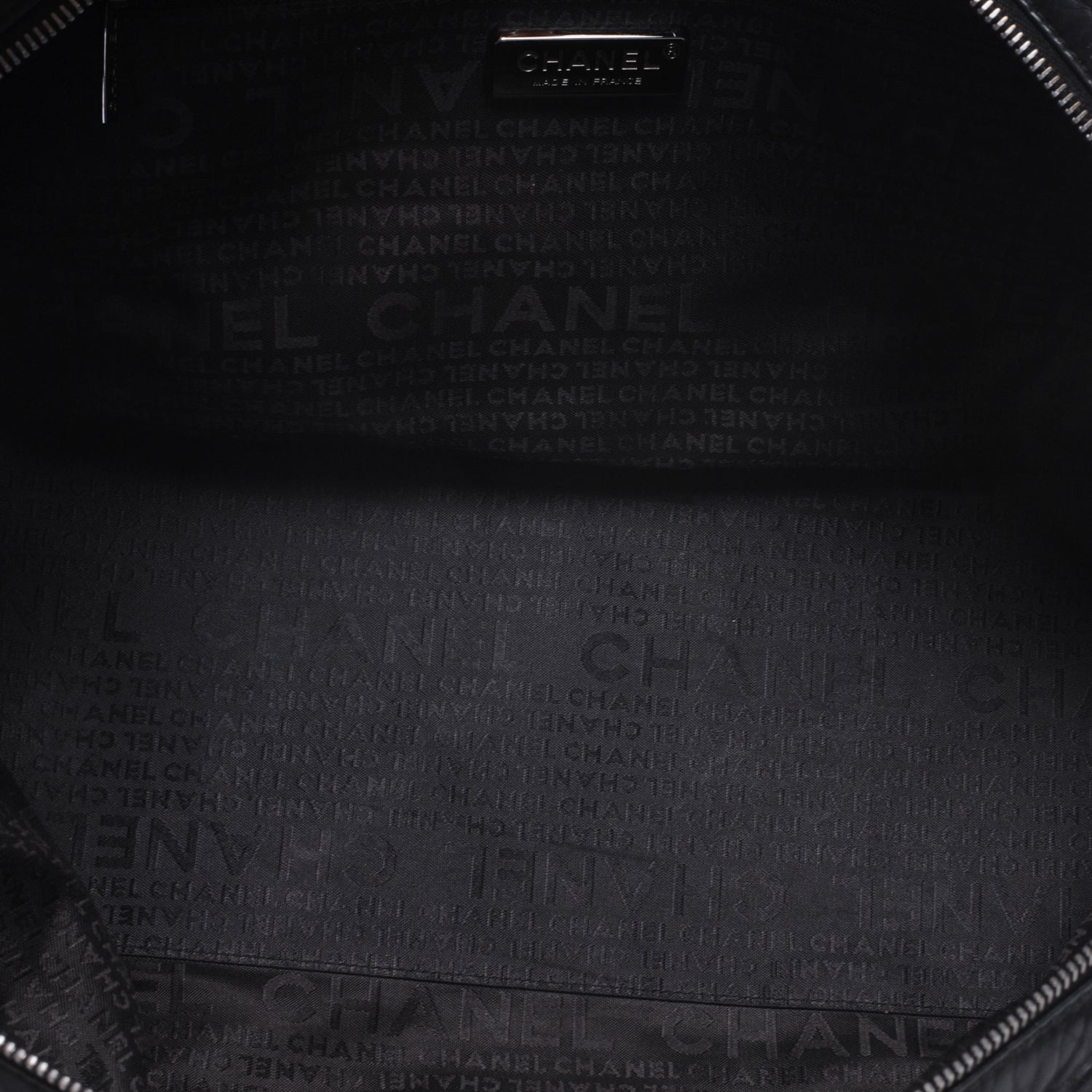 Chanel Ligne Large Duffel Bag Black 5 of 7