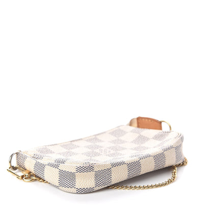 Louis Vuitton Damier Azur Mini Pochette Accessories 4 of 7