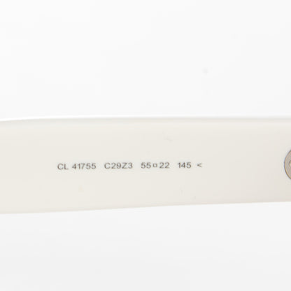 Celine Polarized Audrey Sunglasses CL41755 White 10 of 12