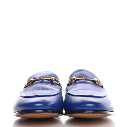 Gucci Malaga Kid Womens Jordaan Loafers 39.5 Electric Blue 2 of 9