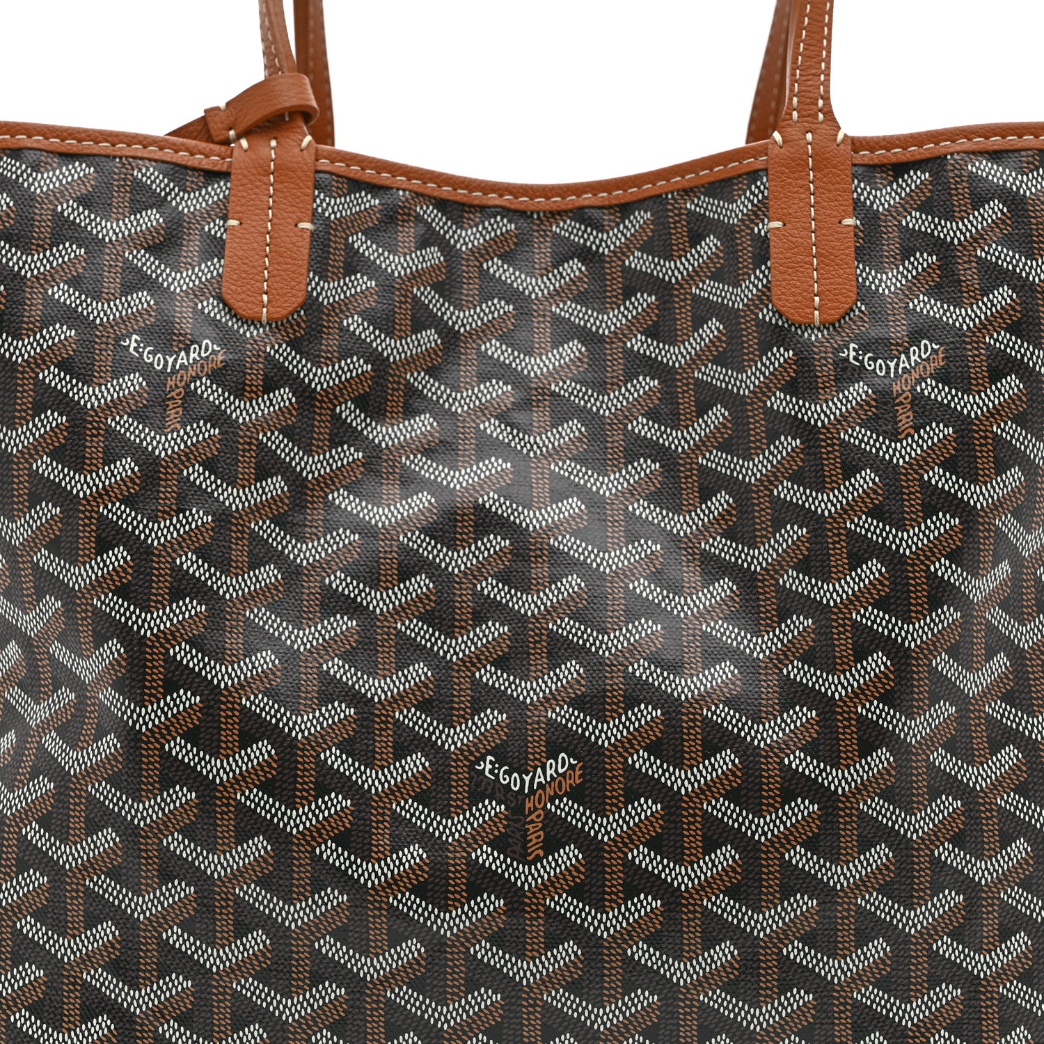 Goyard Goyardine Saint Louis PM Black Gold 9 of 11