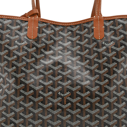Goyard Goyardine Saint Louis PM Black Gold 9 of 11
