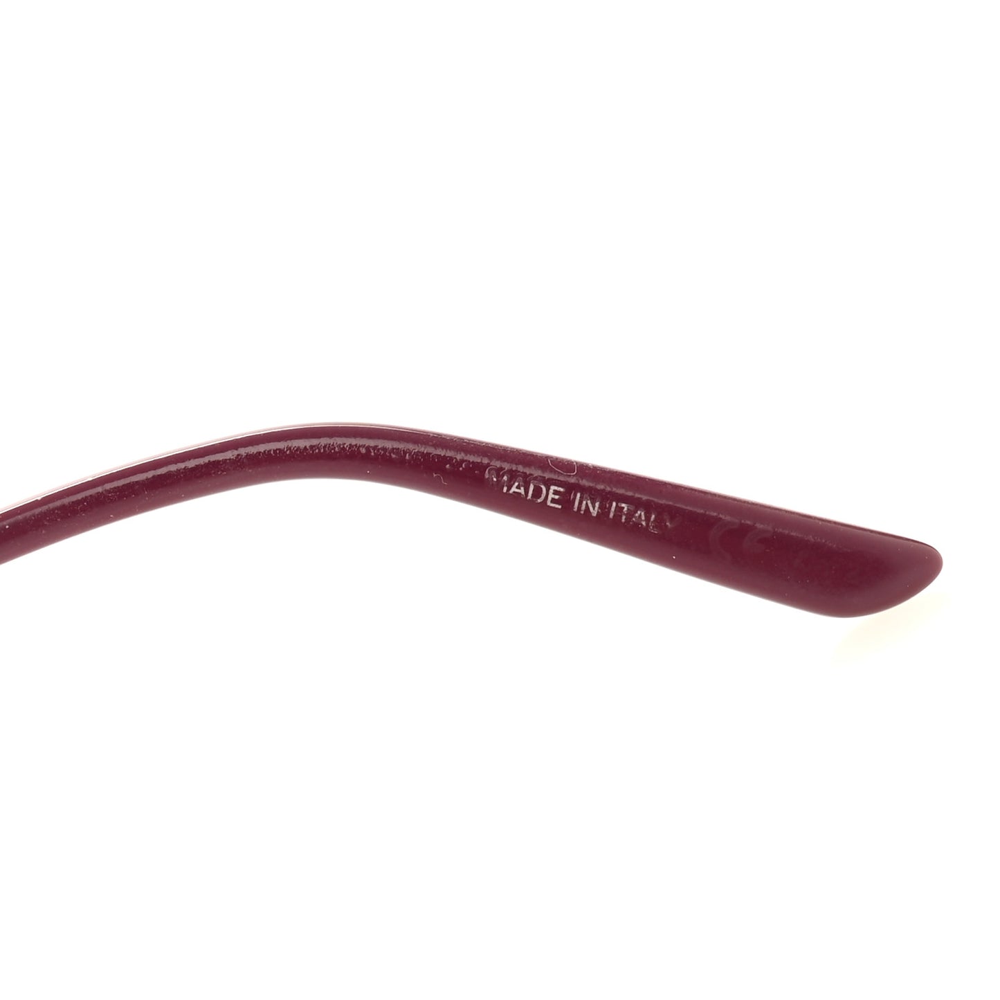 Metal Cat Eye Sunglasses Gold Purple