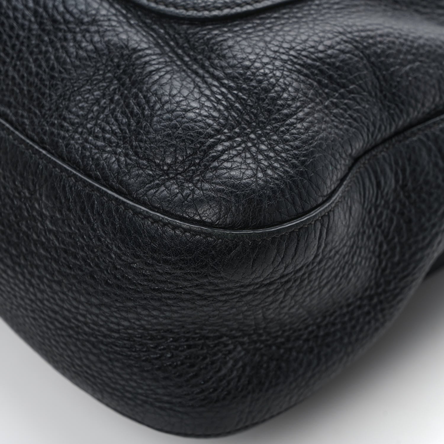 Prada Vitello Daino Medium Pocket Hobo Bag Black 10 of 12