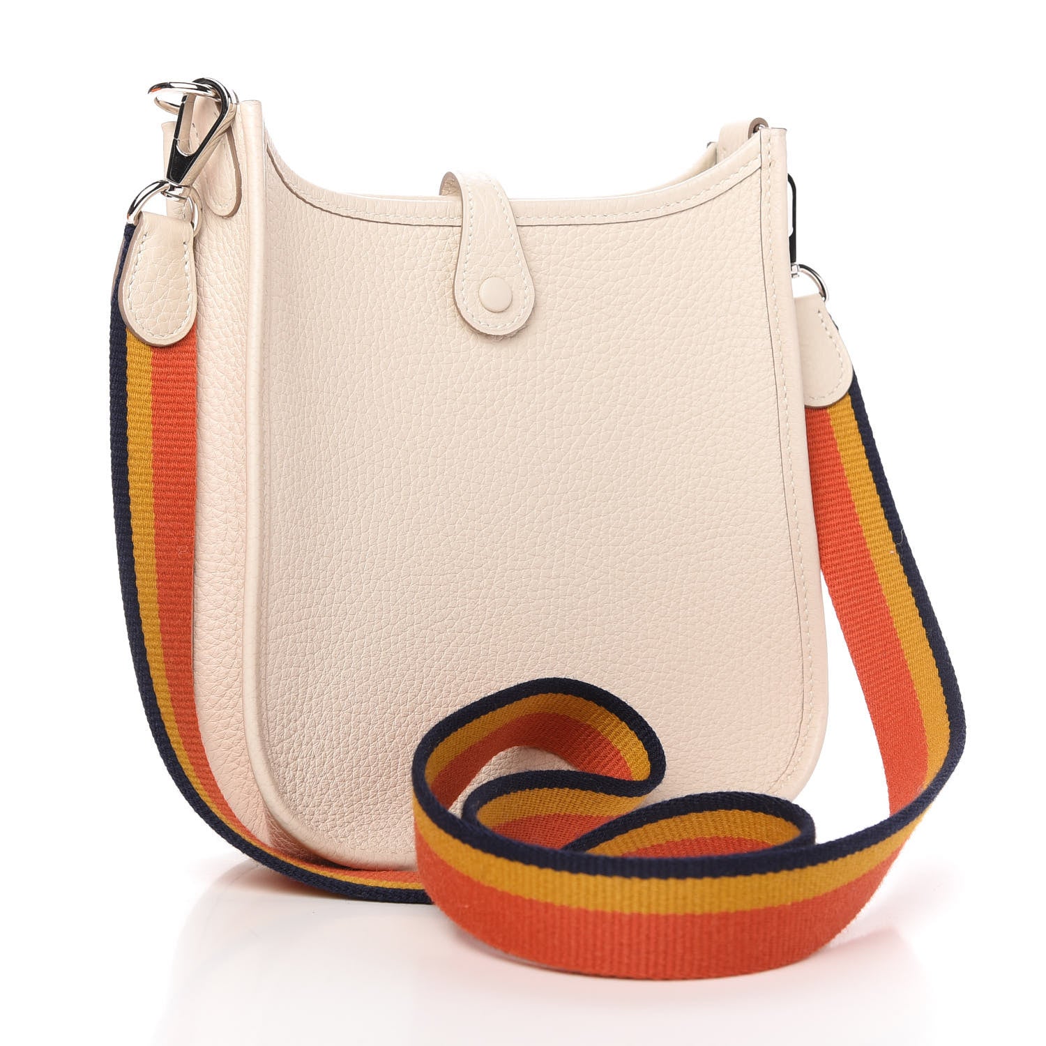 Hermes Taurillon Clemence Amazone Evelyne TPM Craie 3 of 10