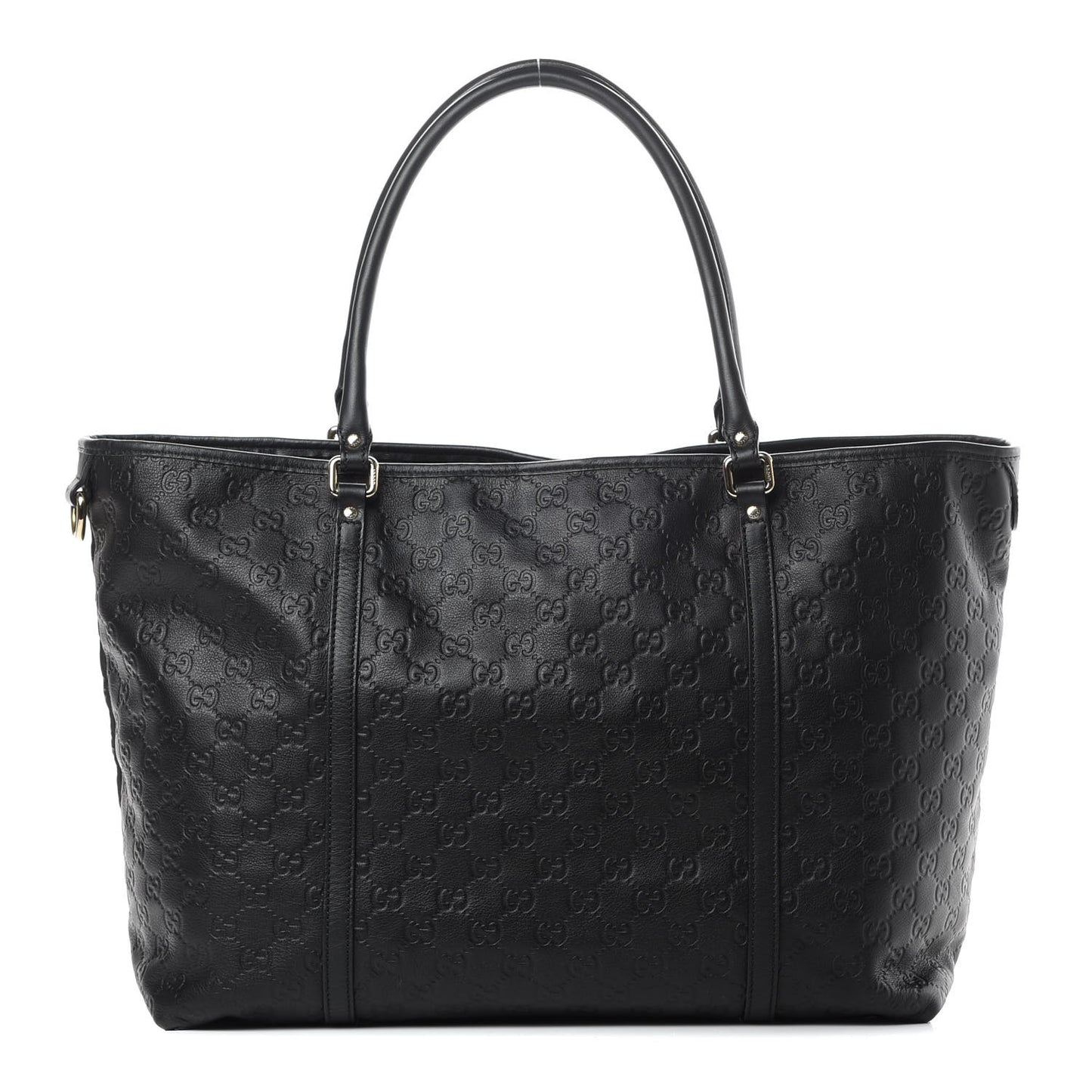 Guccissima Large Joy Tote Black