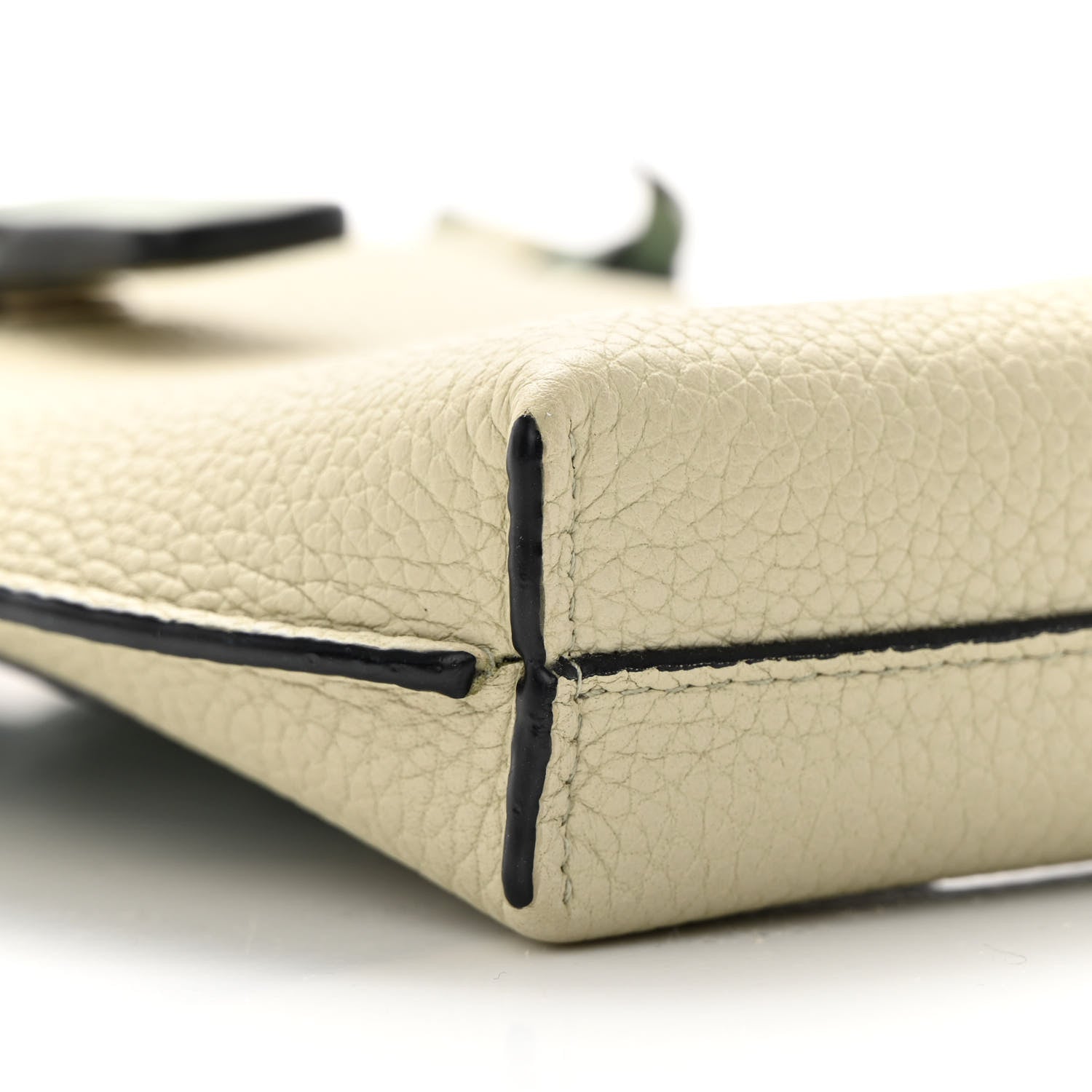 Loewe Grained Calfskin Gate Pocket Pouch Green 8 of 10