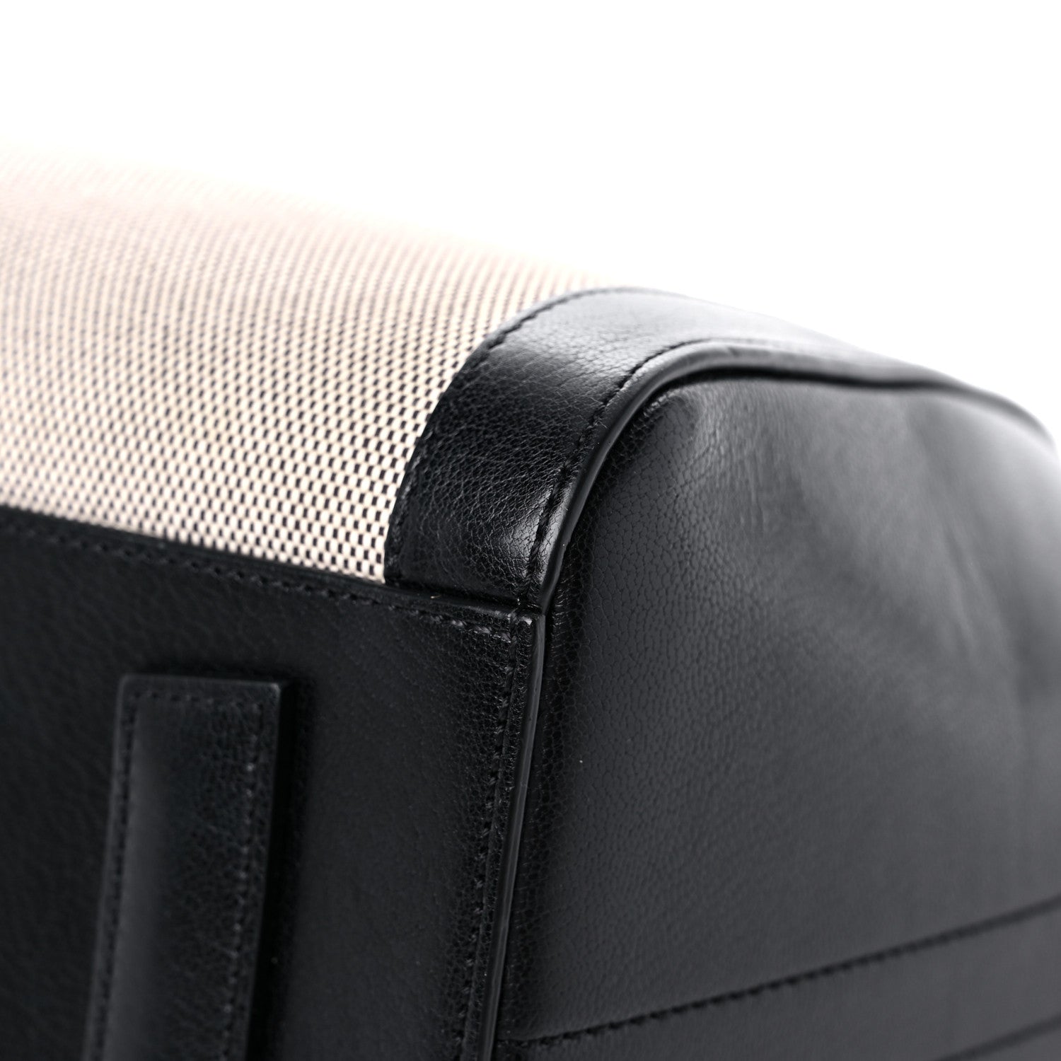 Givenchy Canvas Sugar Goatskin Striped Small Antigona Black 11 of 14