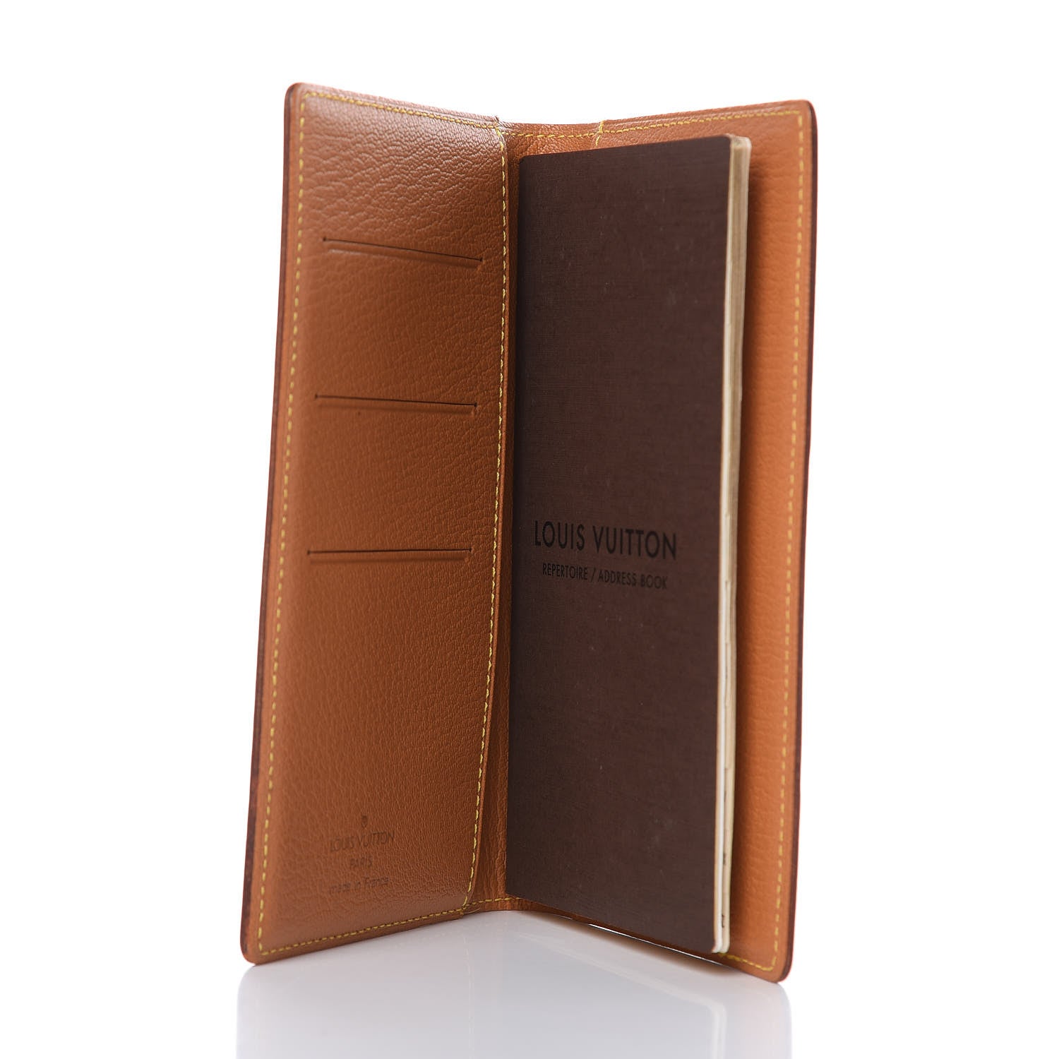 Louis Vuitton Nomade Checkbook Wallet Caramel 5 of 6