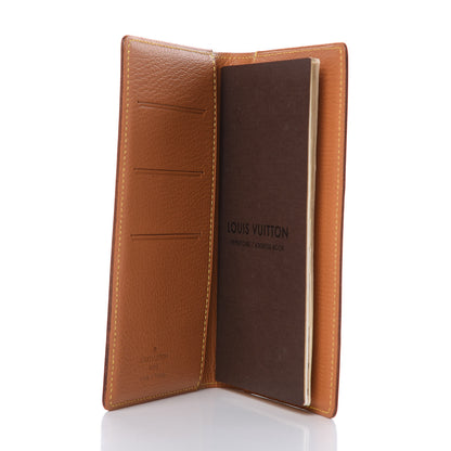Louis Vuitton Nomade Checkbook Wallet Caramel 5 of 6