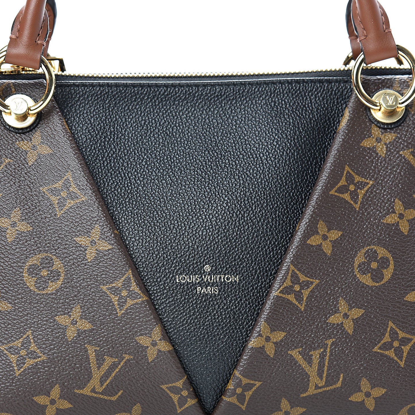 Monogram V Tote BB Black