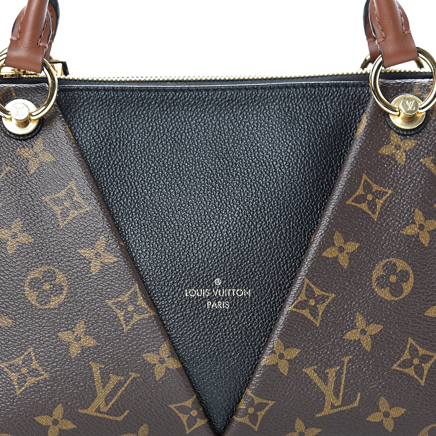 Louis Vuitton Monogram V Tote BB Black 8 of 11