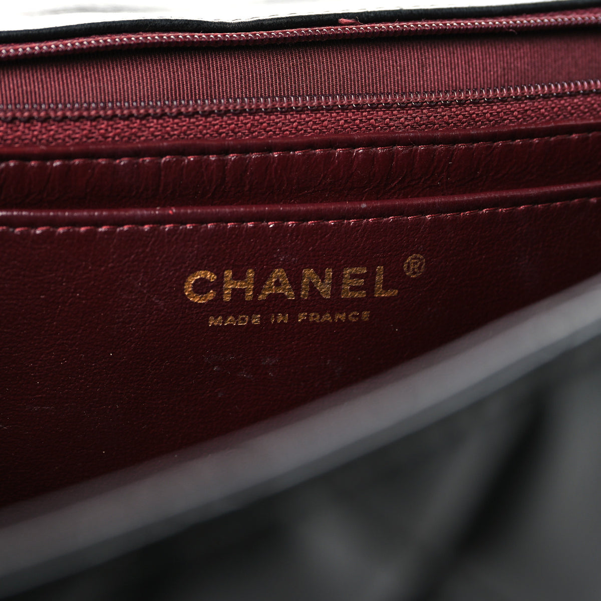 Chanel Lambskin Quilted Jumbo Double Flap Black 6 of 11