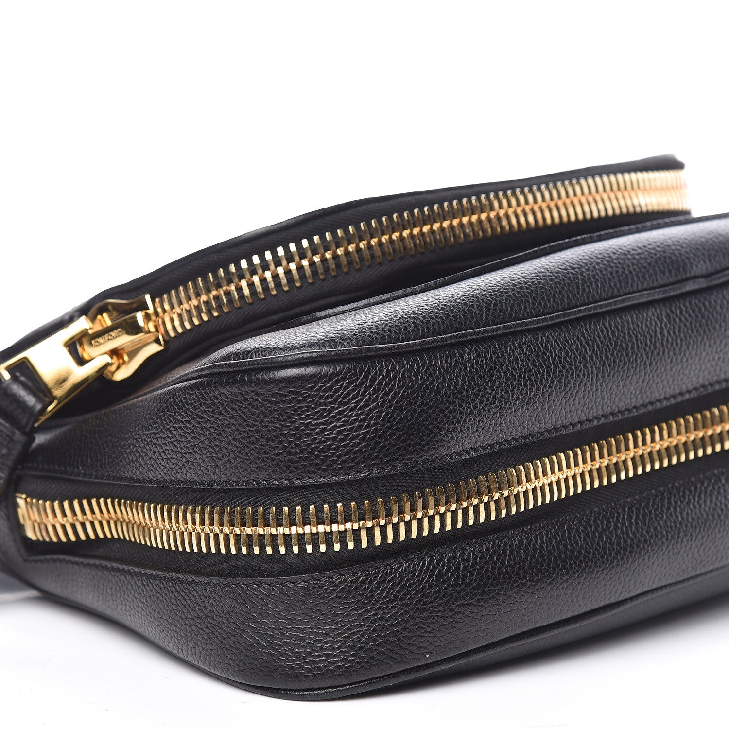 Tom Ford Grained Calfskin Medium Jennifer Crossbody Bag Black 8 of 10