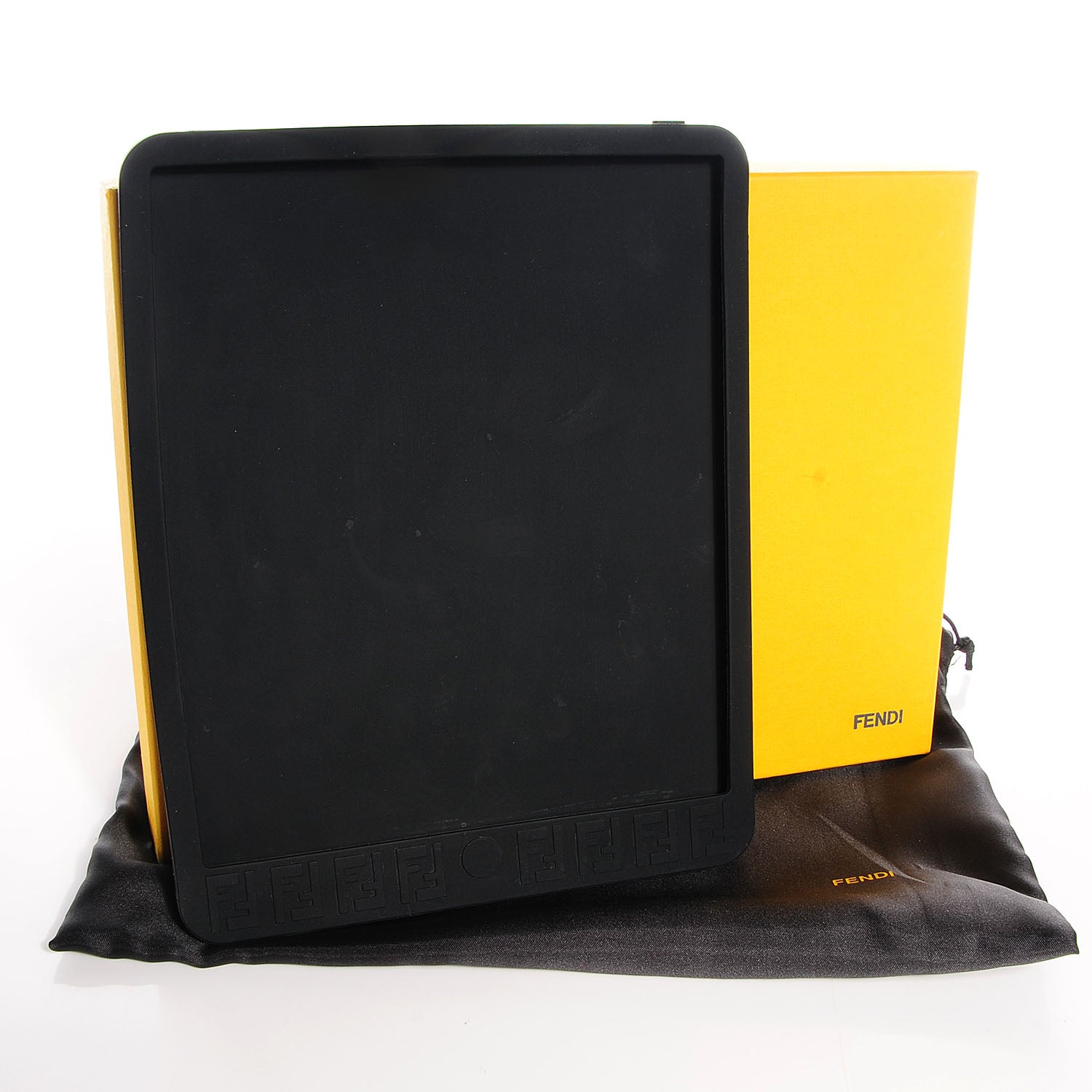Fendi Rubber Zucchino iPad Case Black 4 of 4
