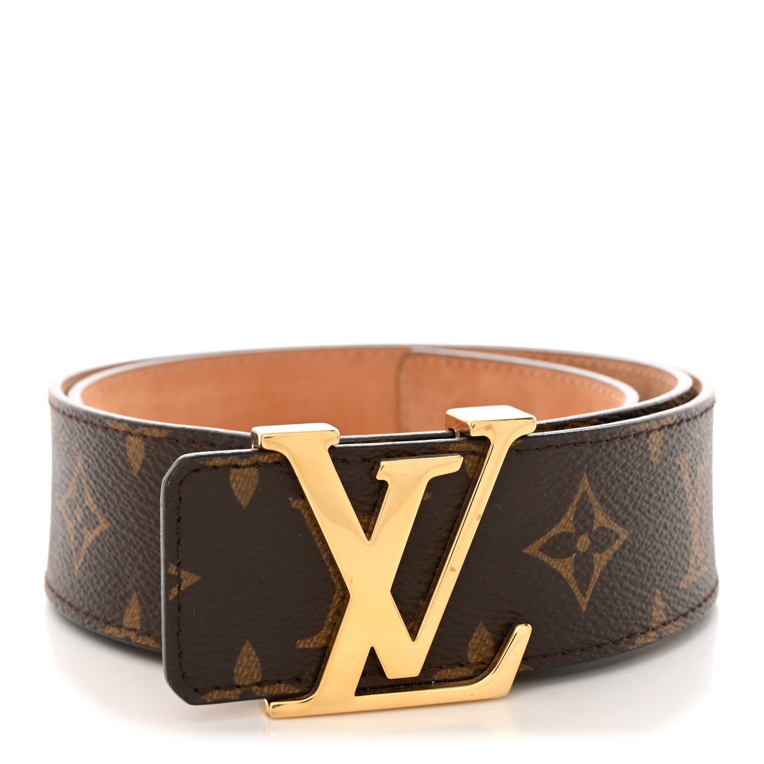 Louis Vuitton Monogram 40mm LV Initiales Belt 85 34 1 of 6
