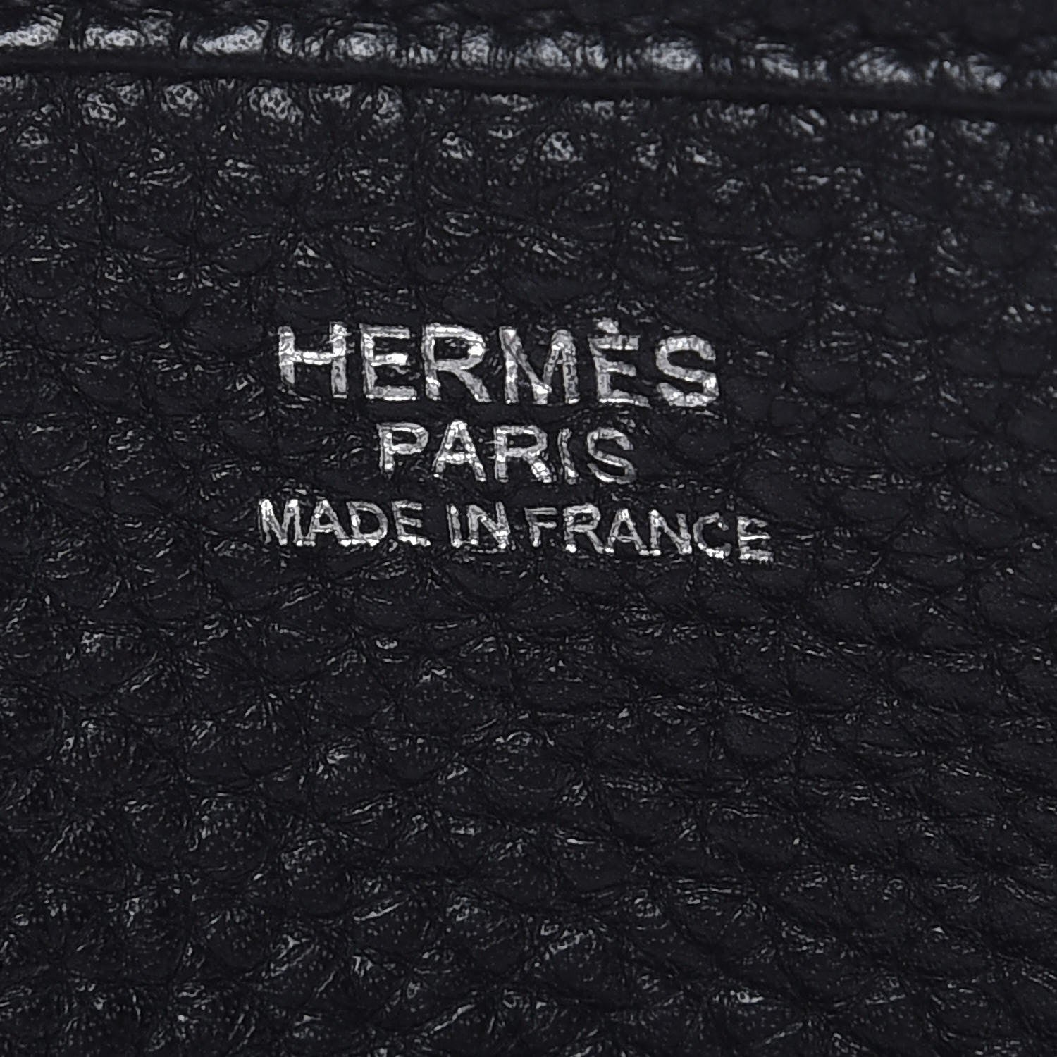 Hermes Taurillon Clemence Evelyne III PM Black 7 of 8