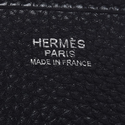 Hermes Taurillon Clemence Evelyne III PM Black 7 of 8