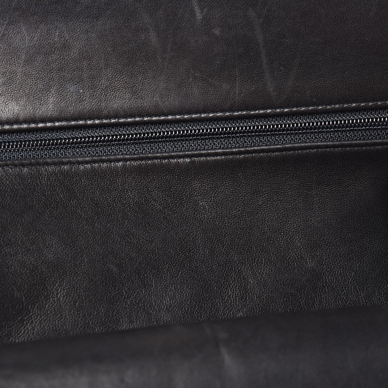 Chanel Lambskin Quilted Medium Double Flap Black 14 of 15