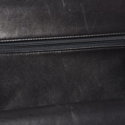 Chanel Lambskin Quilted Medium Double Flap Black 14 of 15