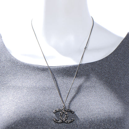 Chanel Ruthenium Camellia CC Necklace 2 of 4