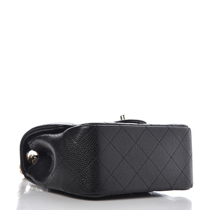 Chanel Caviar Quilted Mini Square Flap Black 4 of 8