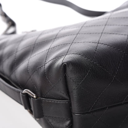 Chanel Calfskin Stitched Large Hobo Black 12 of 12