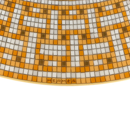 Hermes Porcelain Mosaique Au 24 Dinner Plate 4 of 7