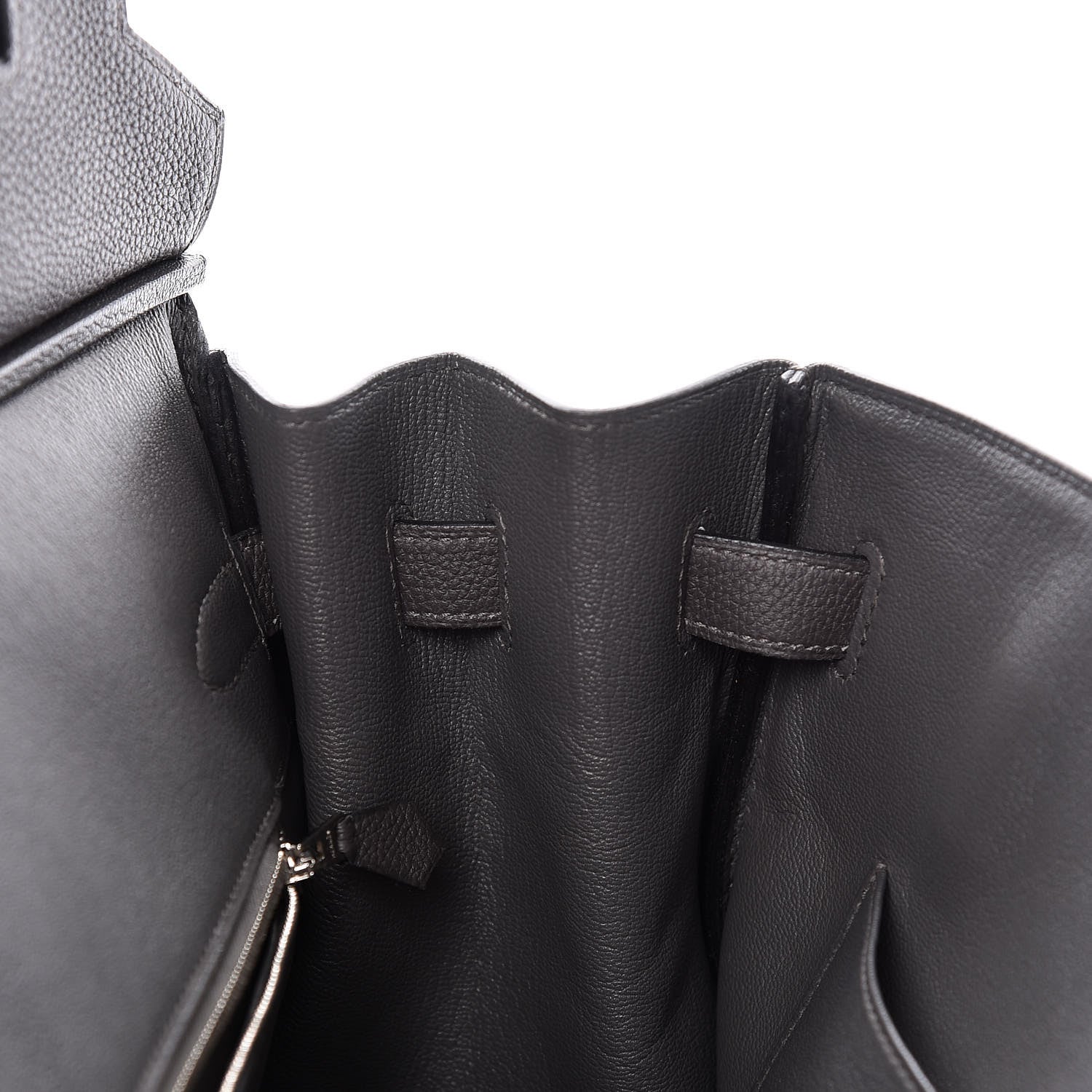 Celine Lambskin Bi-Cabas Grey Cognac 23 of 68