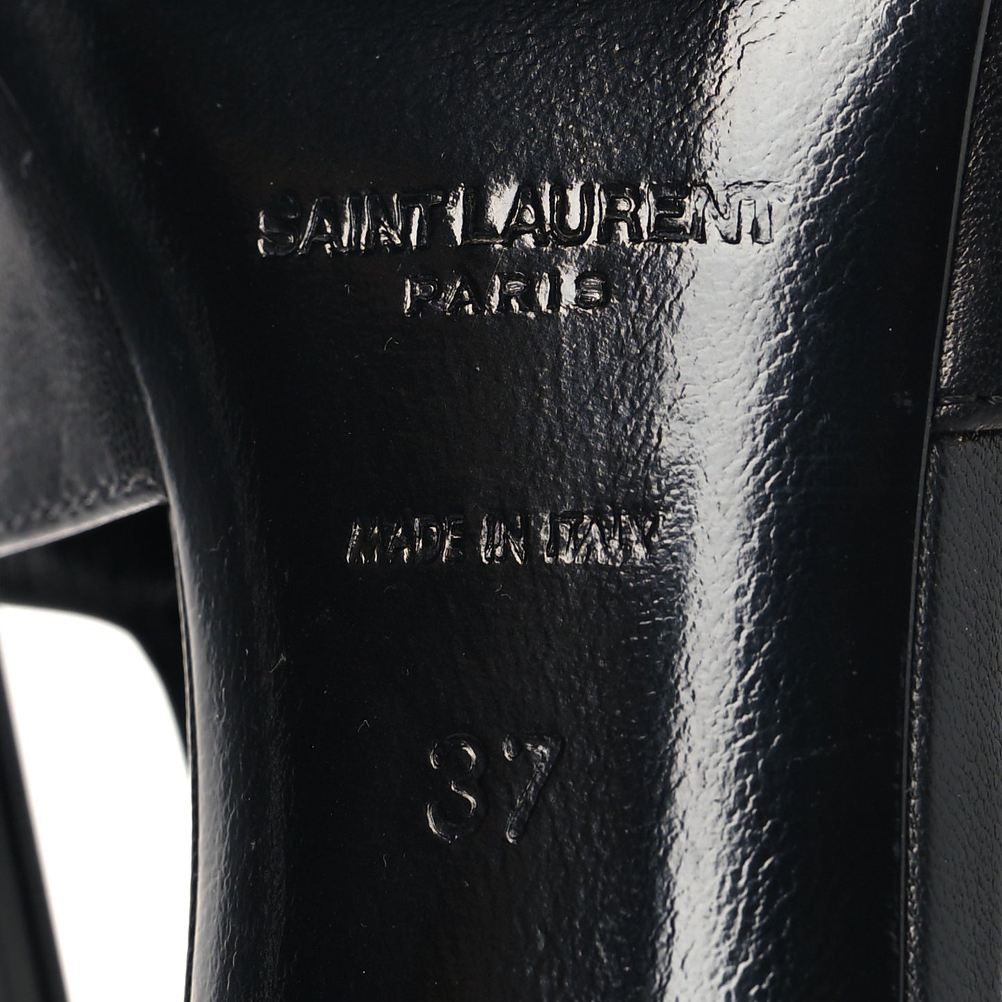 Smooth Calfskin Jeanne 110 Slingback Pumps 37 Black