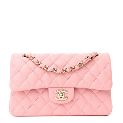 Chanel Caviar Quilted Small Double Flap Pink 1 of 11