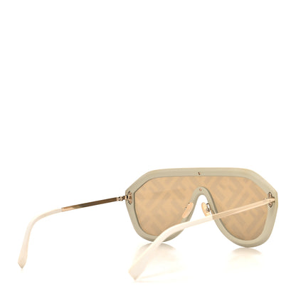 Fendi FF Fabulous Shield Sunglasses FF M0039/G/S White 4 of 7