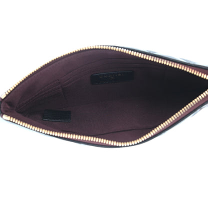 Chanel Lambskin Quilted Cosmetic Case Black 5 of 8