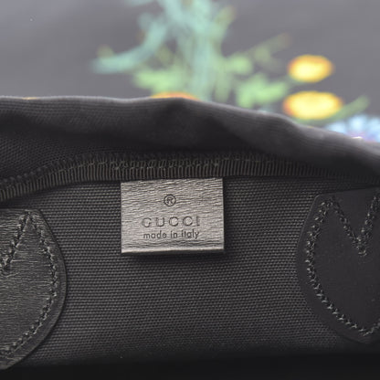 Gucci Canvas Chateau Marmont Drawstring Tote Black 6 of 10