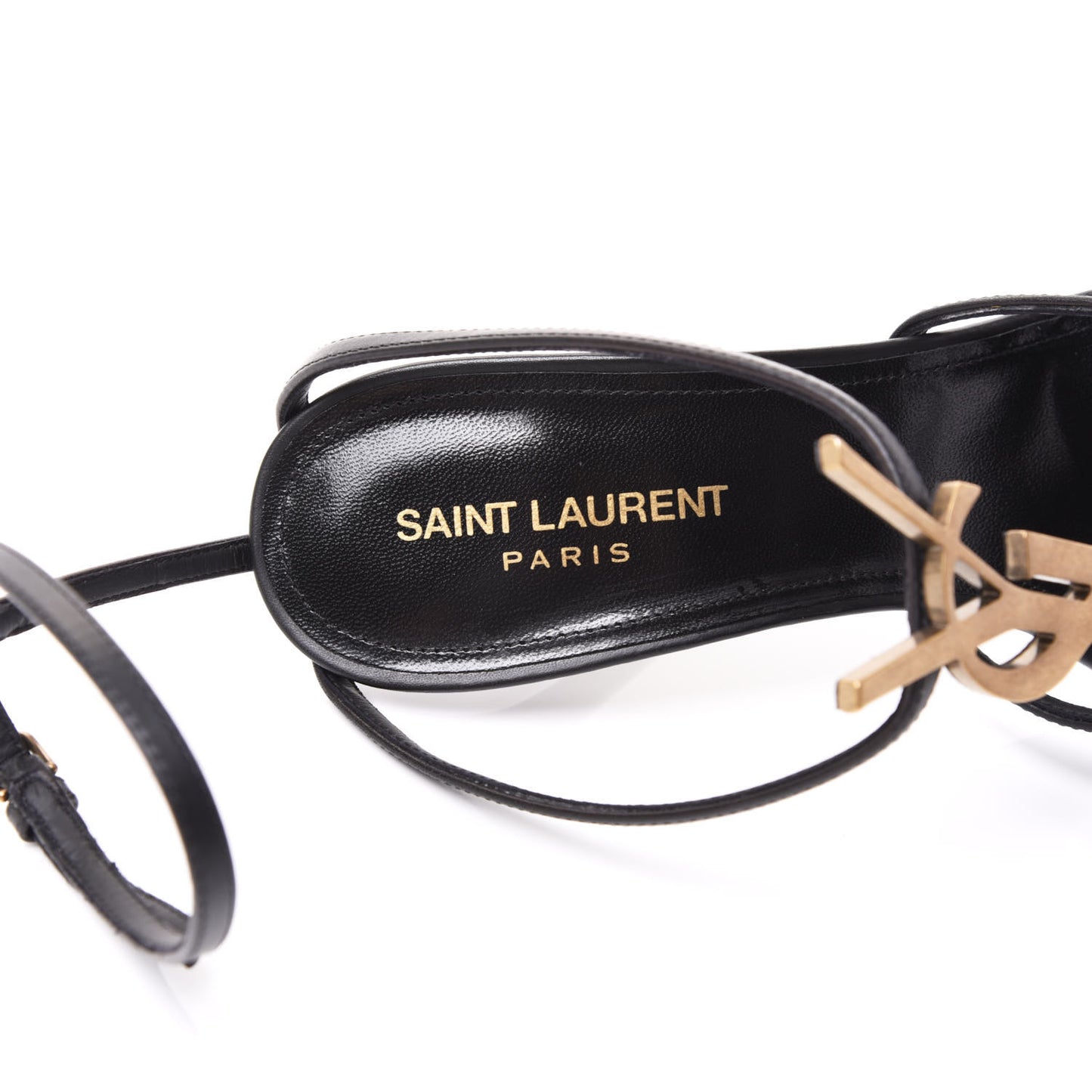 Calfskin Cassandra 110 Sandals 39 Black