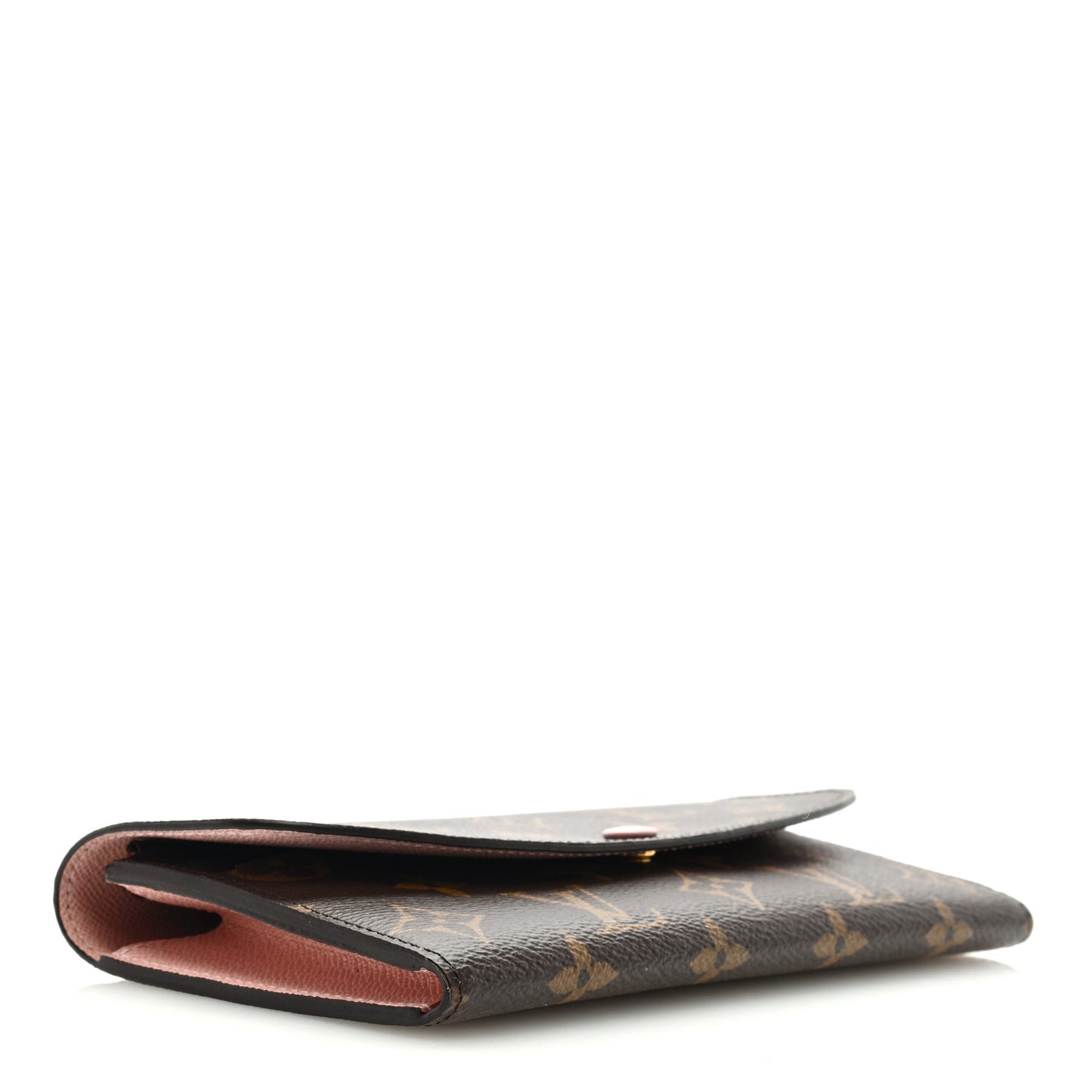 Monogram Emilie Wallet Rose Ballerine