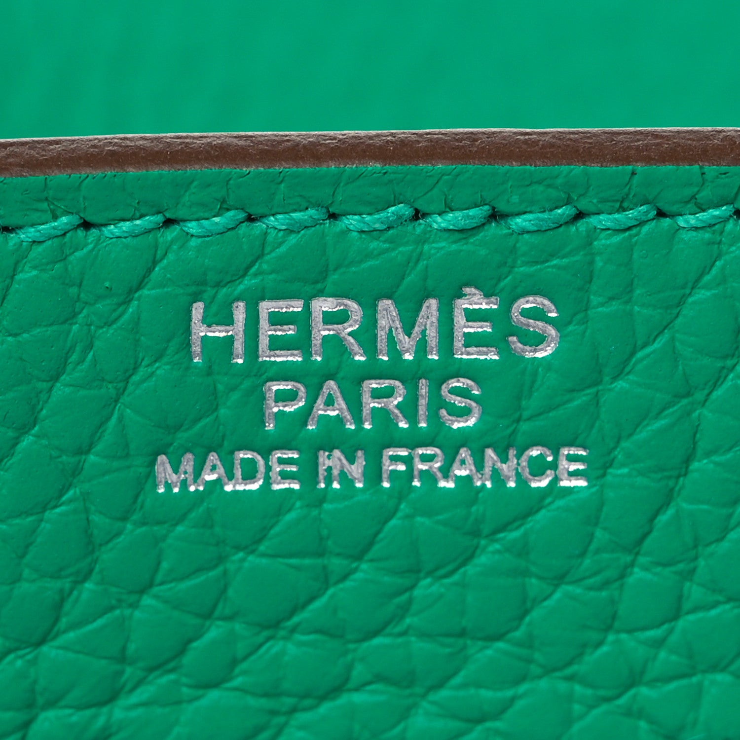 Hermes Taurillon Clemence Birkin 30 Menthe 21 of 31