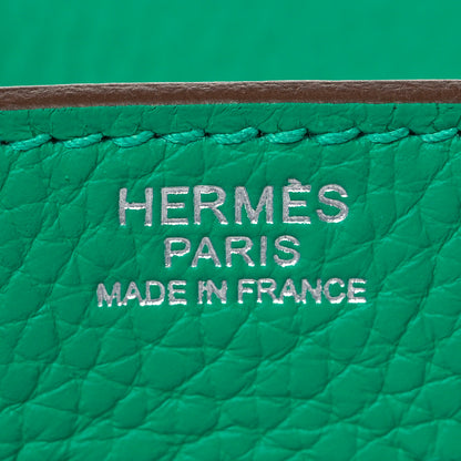 Hermes Taurillon Clemence Birkin 30 Menthe 21 of 31