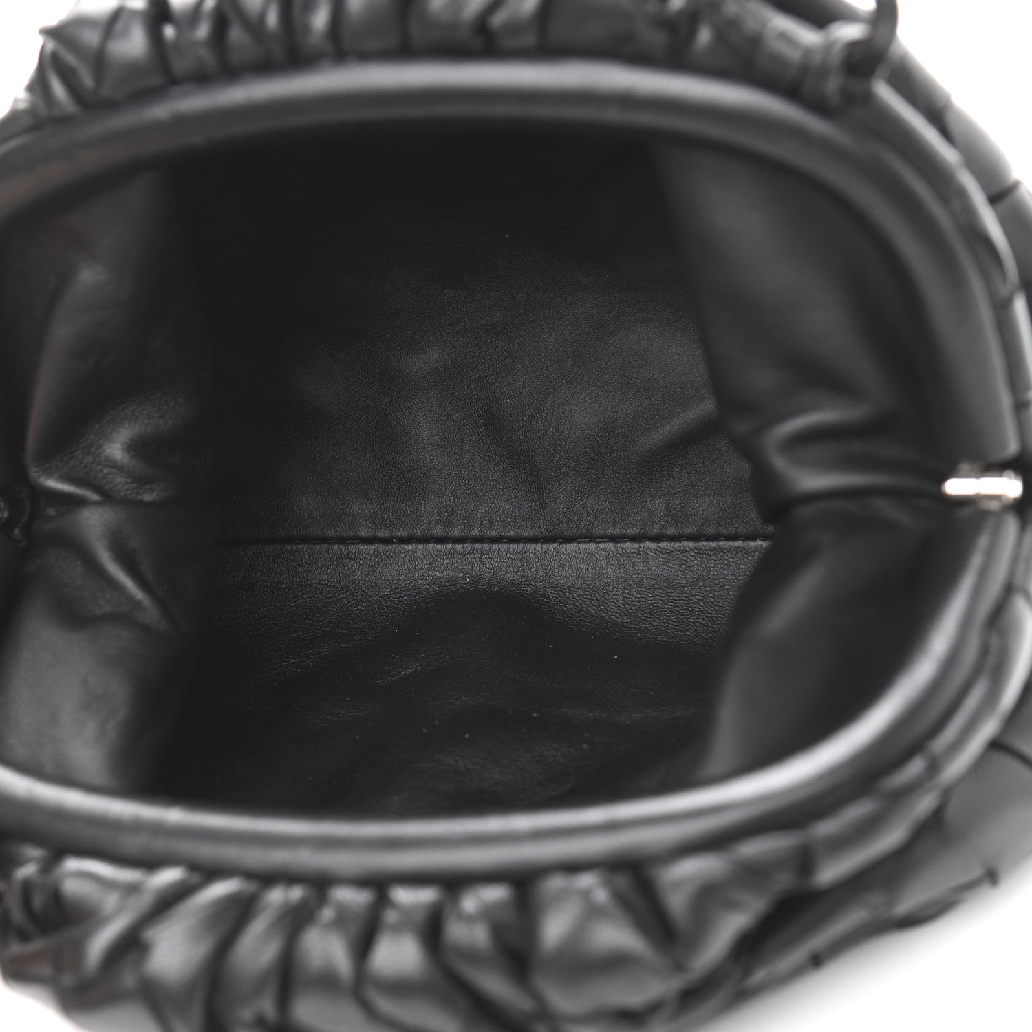 Bottega Veneta Nappa Intrecciato The Mini Pouch Black 5 of 10