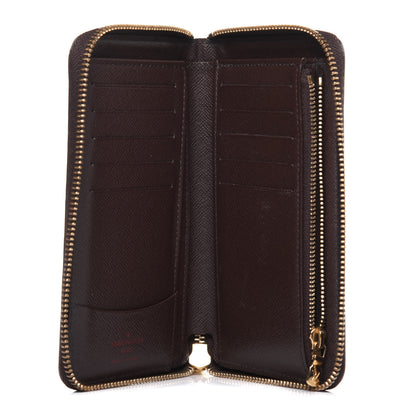 Louis Vuitton Damier Ebene Zippy Compact Wallet 5 of 9