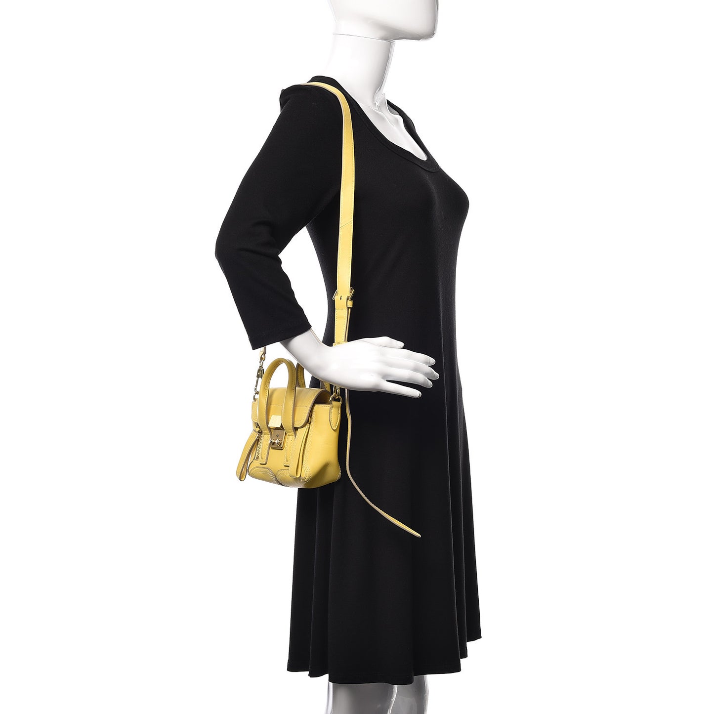 3.1 Smooth Calfskin Nano Pashli Satchel Pineapple