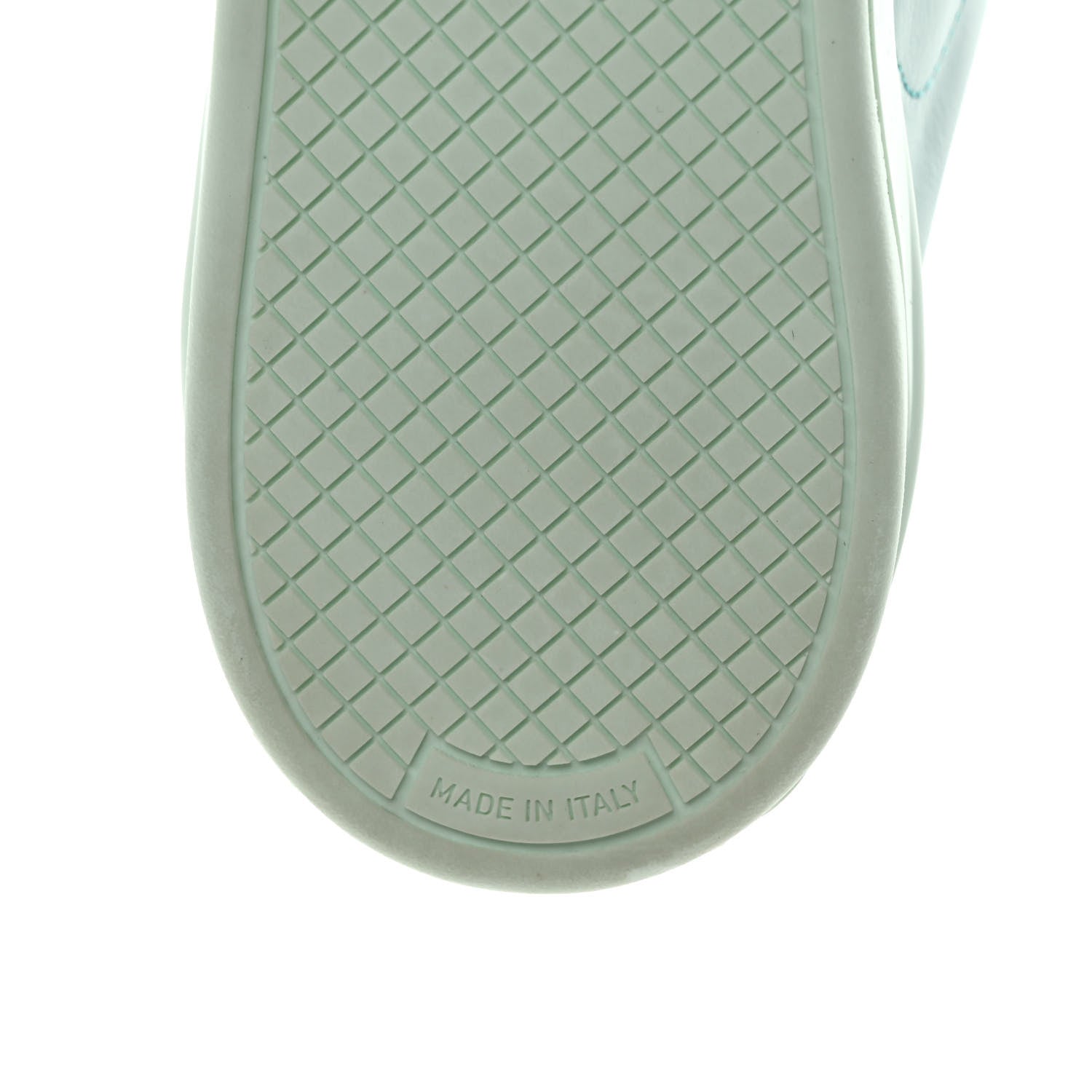 Chanel Calfskin CC Womens Weekender Lace Up Sneakers 40 Light Green 7 of 9
