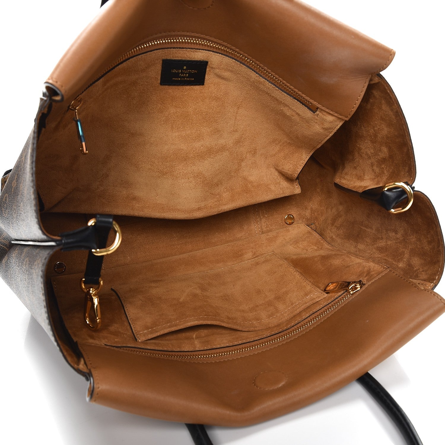 Louis Vuitton Monogram Cuir Orfevre Tote W PM Noisette 5 of 10