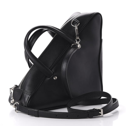 Balenciaga Calfskin S Triangle Duffle Black 3 of 9