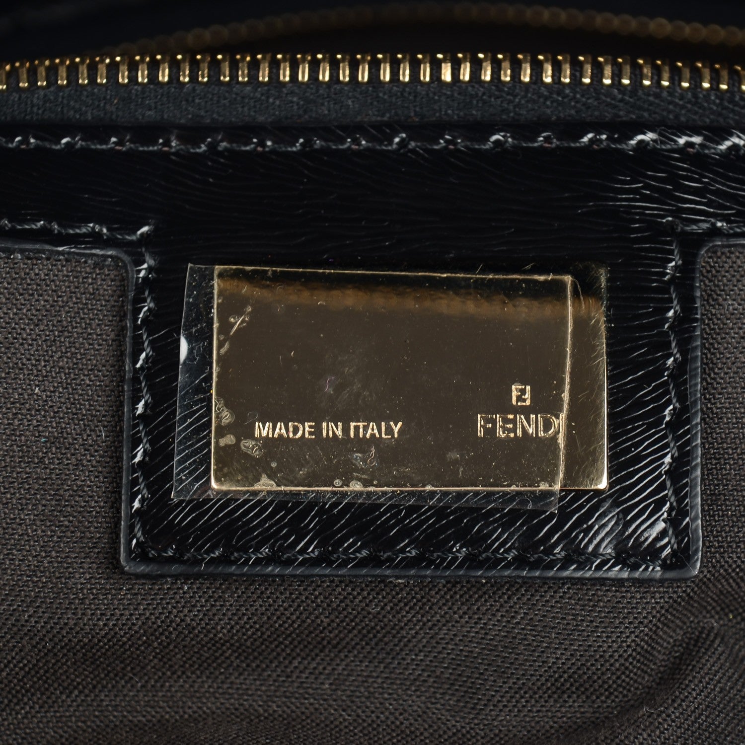 Fendi Zucca Large Chef Shopper Tote Black 6 of 9