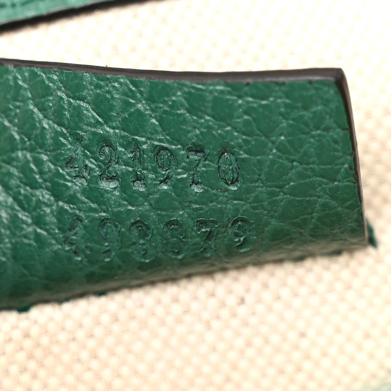 Gucci Calfskin Mini Dionysus Shoulder Bag Emerald 7 of 10