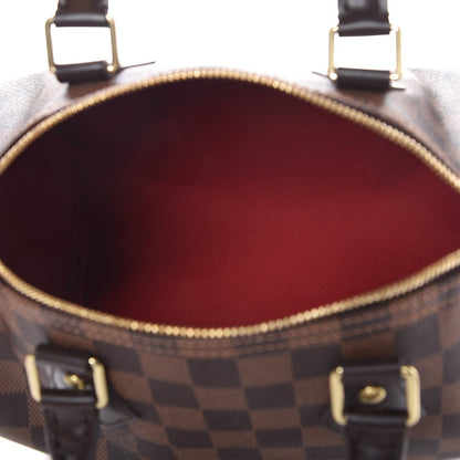 Louis Vuitton Damier Ebene Speedy Bandouliere 25 5 of 10