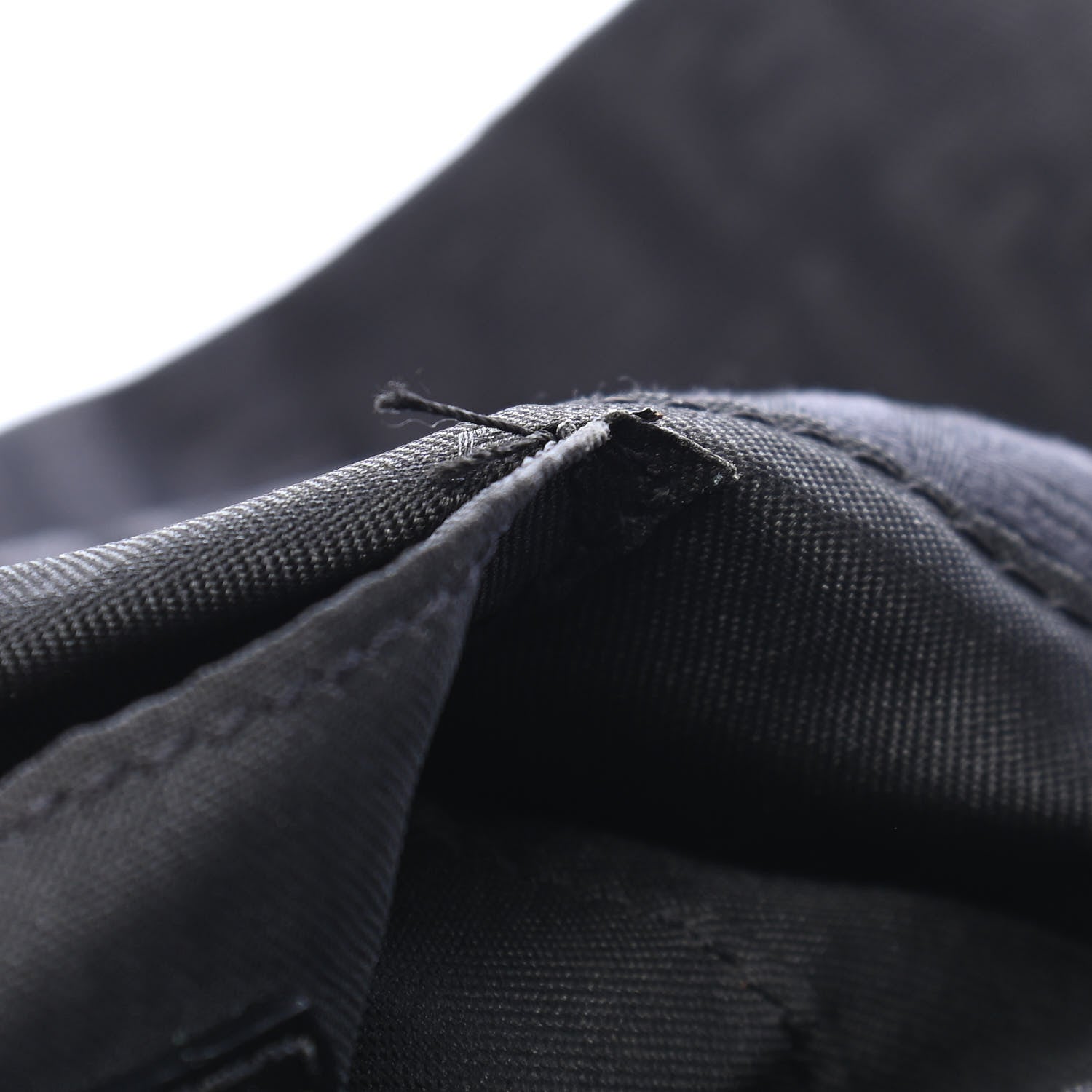 Fendi Zucchino Baguette Black 10 of 11